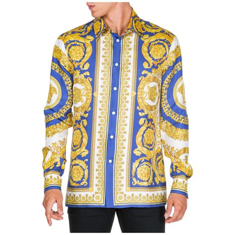 long sleeve versace shirt|Meer.